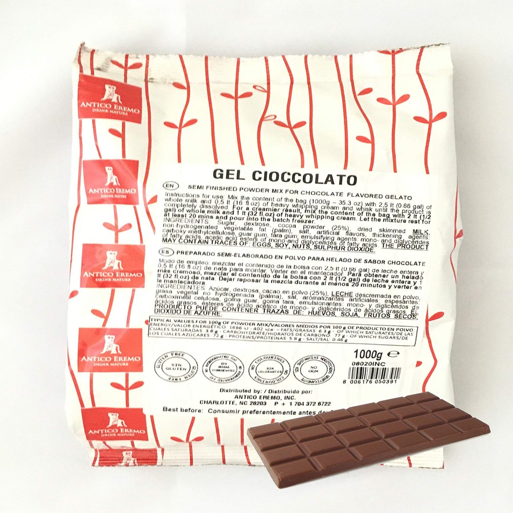 NEW Premium Formula Chocolate Gelato Mix