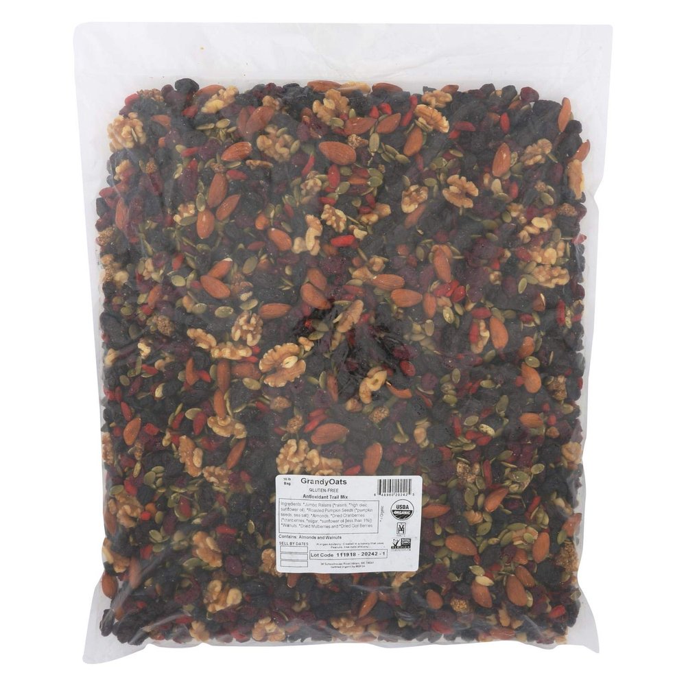 Trail Mix, Organic, High Antiox, 12.5 #