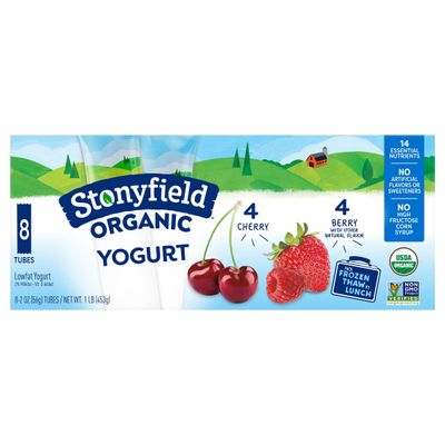 Stonyfield STONYFIELD KID SQZ CHER 2OZ 8PK