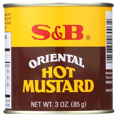 S&B Oriental Hot Mustard, 3 oz (Pack of 3)