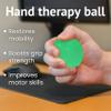 Homecraft Gel Ball Hand Exerciser, Green, Medium Softness, Compact Hand Strengthening Aid, Resistance Training, Conditioning, Strenghtening, & Rehabilitating, Easy Squeeze, Medium Resistance view 3