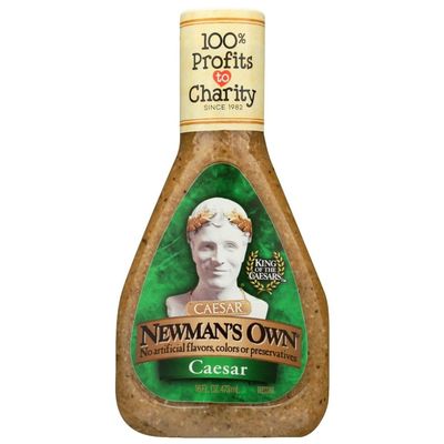 Newman's Own Salad Dressing Caesar, 16-Ounce (Pack of 3)