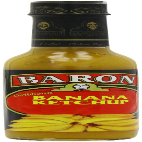 Baron Banana Ketchup 155 g (Pack of 6)