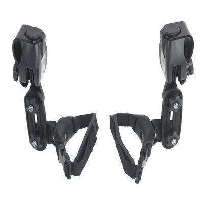 Inspired by Drive Trekker Gait Thigh Prompts, Black, Large