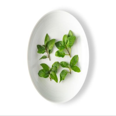 Fresh Herb Tops - Peppermint - 4 Count of 3 oz Each, 12 oz Total, Deep Green Leaves with Purple Stems, Strong and Refreshing Peppermint Flavor, Perfect for Desserts and Meats