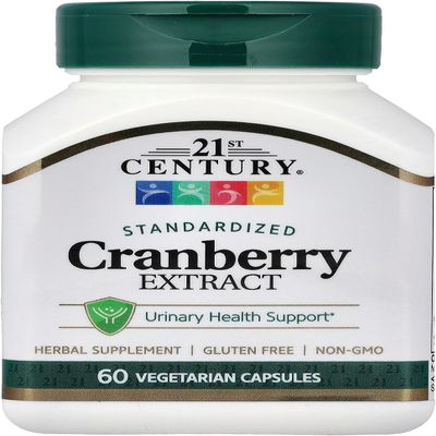 21st Century Health Care, Cranberry Extract, Standardized, 60 Veggie Caps