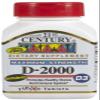21st Century Vitamin D-2000 Tablets - 110 ct, Pack of 2 view 1