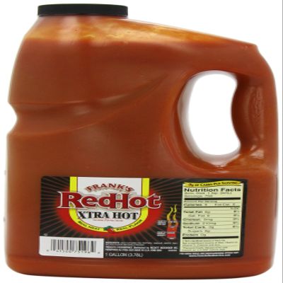 Frank's Extra Hot Sauce, 1 gallon, pack of 4