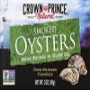 Crown Prince Natural Smoked Oysters in Pure Olive Oil, 3 Ounce view 4