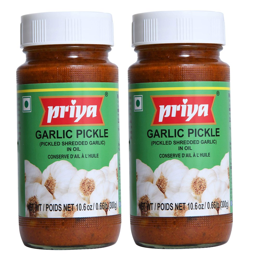 Priya Garlic Pickle - 10.6oz