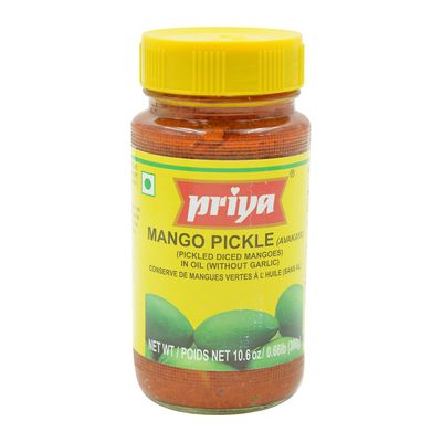 Priya Mango Pickle (Avakaya) - 10.6oz