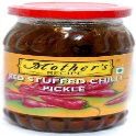 Mother's Recipe Red Stuffed Chilli Pickle - 500g