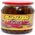 Mother's Recipe Red Stuffed Chilli Pickle - 500g