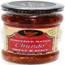 Deep Home Style Shredded Mango Pickle 'Chundo' (Sweet & Spicy ) - 350g