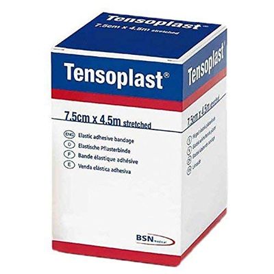 2600002 Bandage Tensoplast Wound 3"x5yd Medium Support/Compression Tan Roll Part No. 2600002 by- Beiersdorf/Jobst Inc.