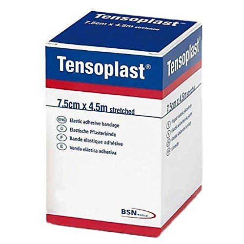 2600002 Bandage Tensoplast Wound 3"x5yd Medium Support/Compression Tan Roll Part No. 2600002 by- Beiersdorf/Jobst Inc.
