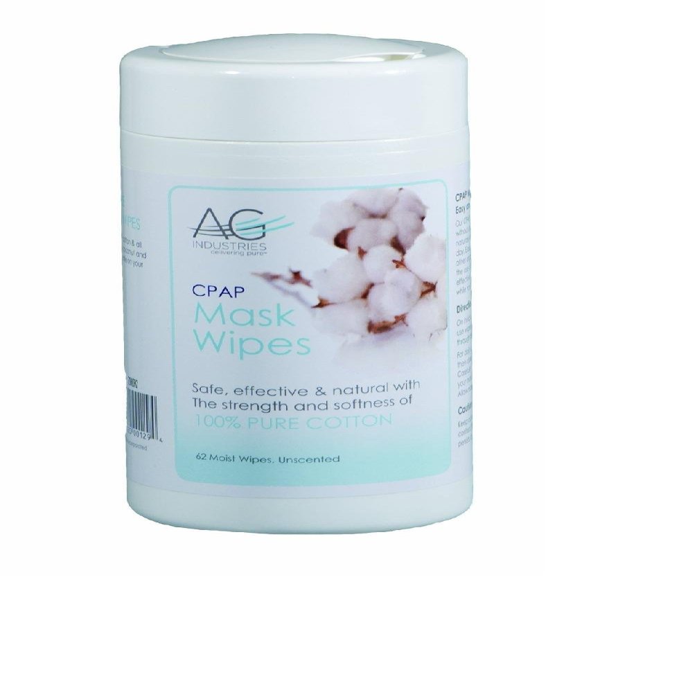 AG CPAP Wipes, 12/case