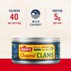 Snow's Wild Caught Chopped Clams Canned, 6.5 oz Can (Pack of 6) - 5g Protein Per Serving - Gluten Free, Keto Friendly, 99% Fat Free view 3
