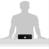 50 Cigar Rembrandt Humidor Black view 2
