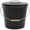 Watanabe Metal Industries HBM22 Ash Container Bucket, Black, 9.4 x 11.8 x 15.7 inches (24 x view 1