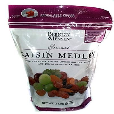 berkley and jensen gourmet raisin medley, 2 lb