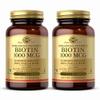 Biotin 1000mcg 250 Vegetable Capsules 2-Pack view 1