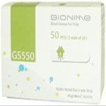 Bionime Rightest GS550 Blood Glucose Test Strips- 50 ct.