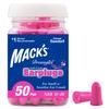 Mack's Dreamgirl Soft Foam Earplugs, 50 Pair, Pink - 30dB NRR, 33dB SNR - Small Ear Plugs for Sleeping, Snoring, Studying, Loud Events, Traveling & Concerts view 1