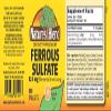 Nature's Blend Iron Ferrous Sulfate 325mg BPK, Assorted, tablets, 100 Count view 2