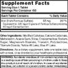 Nature's Blend Iron Ferrous Sulfate 325mg BPK, Assorted, tablets, 100 Count view 3