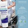 TriDerma Protect & Heal Non-Greasy Moisture Barrier Skin Protectant Incontinence Cream for Adult Diaper Rash, Chafing, Redness, Sensitive Skin with Dimethicone, Aloe Vera, FSA Eligible 4 oz view 2