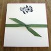 Dogwood Flower Motif Note Cards - Stationery or Imprintables - Set of 10 and 10 Envelopes view 1