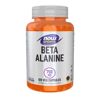 Now Foods Beta Alanine 750 mg-120 Capsules