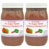 Amish Strawberry/Rhubarb Jam - No Sugar Added - Two 16 Oz Jars Made by Arndts Fudgery view 1