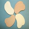 16099 Moleskin Pad Kidney Shape 3.5" 100/Pack Part# 16099 by Aetna Felt Corporation Qty of 1 Pack view 1