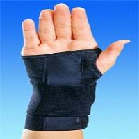 79-87167 Support Wrist CTS Cotton/Elastic Large Left Black Part# 79-87167 by DJO, Inc Qty of 1 Unit