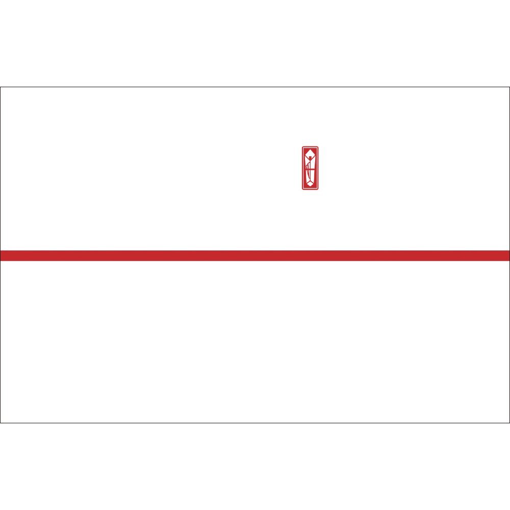 (Sasagawa) Taka-jirushi Noshi Paper 3-605, Red Rod, Mountain Paper Size, 100 Sheets
