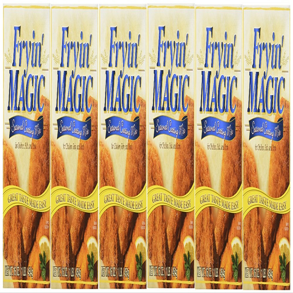 Little Crow Foods Frying Magic, 16-Ounce (Pack of 6)