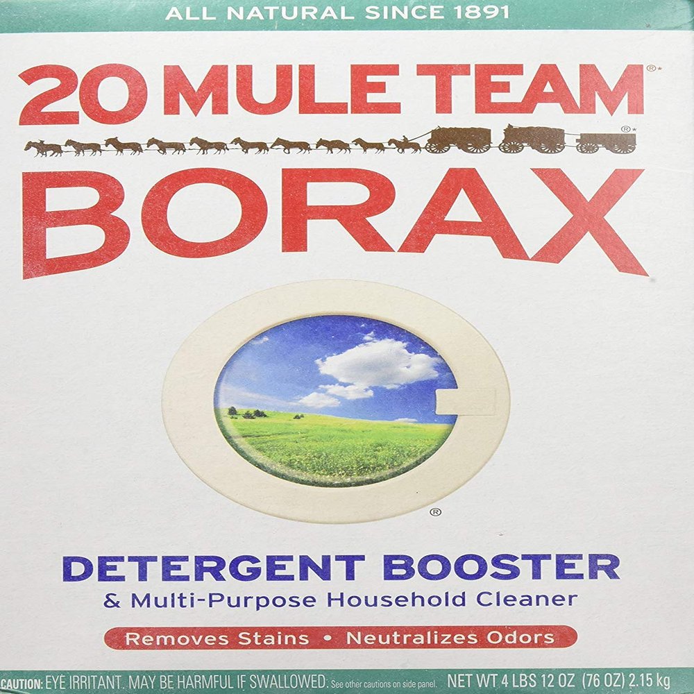 20 Mule Team Borax Natural Laundry Booster, 65 oz (Pack of 2)