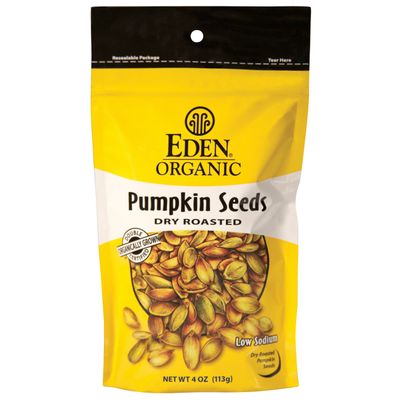 4 Savers Package:Eden Foods Pumpkin Seeds (15x4 Oz)