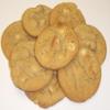 Sliced Homemade Almond Cookies and White Chocolate Macadamia Nut in a 1 Pound Pastel Flower Box view 2