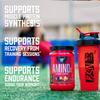 BSN Amino X Muscle Recovery & Endurance Powder with BCAAs, 10 Grams of Amino Acids, Keto Friendly, Caffeine-Free, Support Endurance, Zero Sugar, Blue Raz, 30 servings, 15.34 Ounce (Packaging May Vary) view 3