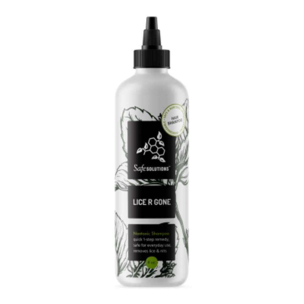 Safe Solutions Lice R Gone Nontoxic Shampoo, 8 oz. Bottle