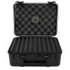 Cigar Caddy 40, 40-Cigar Waterproof Travel Humidor, Super Strong Structure, Stainless Steel Latch Hinges, Black Matte view 2
