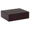 20 Cigar Capacity Travel Humidor, SureSeal Technology, Round Humidifier Included, Cherry view 1