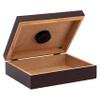 20 Cigar Capacity Travel Humidor, SureSeal Technology, Round Humidifier Included, Cherry view 2