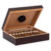 20 Cigar Capacity Travel Humidor, SureSeal Technology, Round Humidifier Included, Cherry view 3