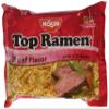 Nissin Top Ramen Beef Flavor Ramen Noodle Soup 3 Ounce (Pack of 24) view 1