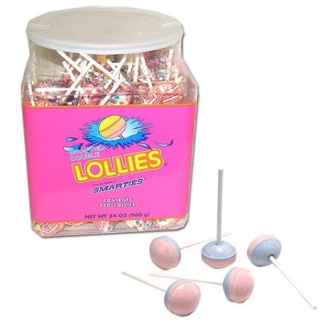 Smarties Double Lollies in Display (Pack of 120)