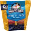 Pacific Gold Beef Jerky Original & Teriyaki, 12 Count view 1